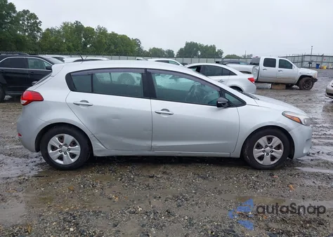 2017 Kia Forte Lx из США, поврежденный, VIN KNAFK5A8XH5697873